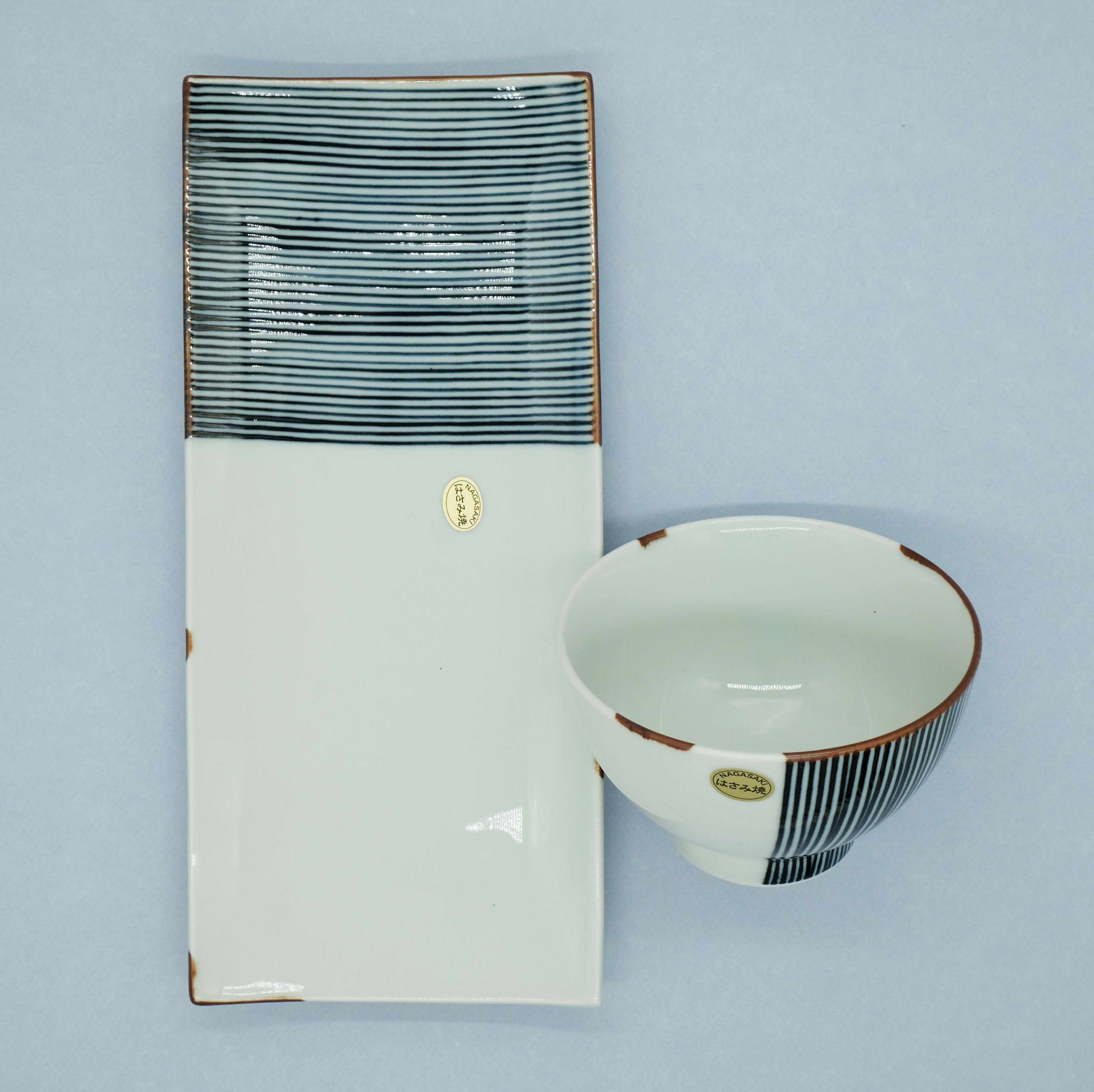 Porzellanschale Half-Line