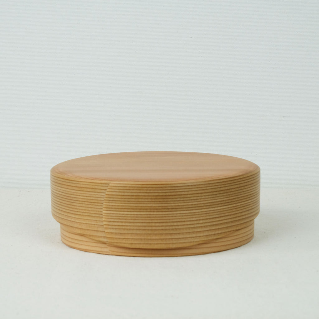 Ovale Bentô-Box aus Zedernholz