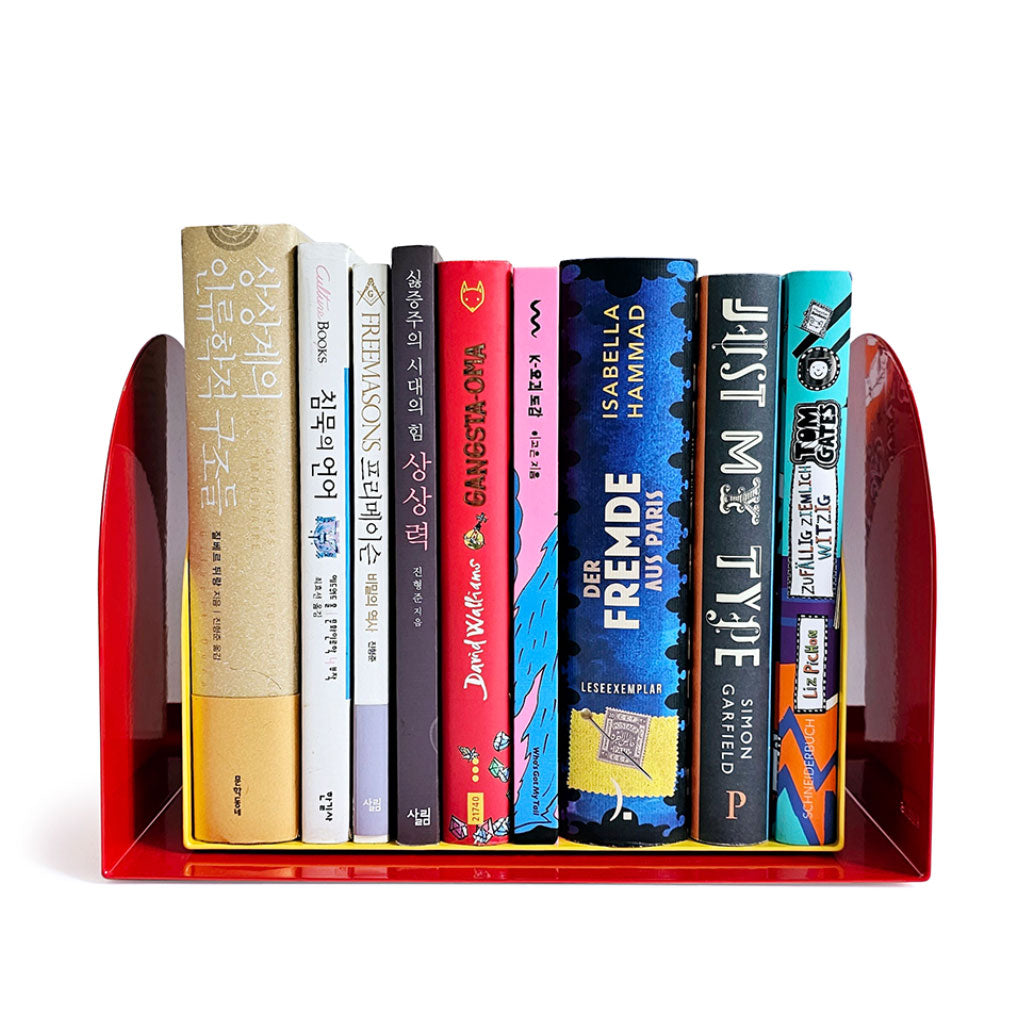 UUU Buchstützen (3er-Set in jeweils 3 Farben)