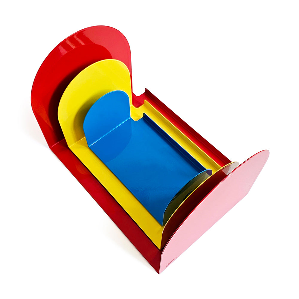 UUU Buchstützen (3er-Set in jeweils 3 Farben)