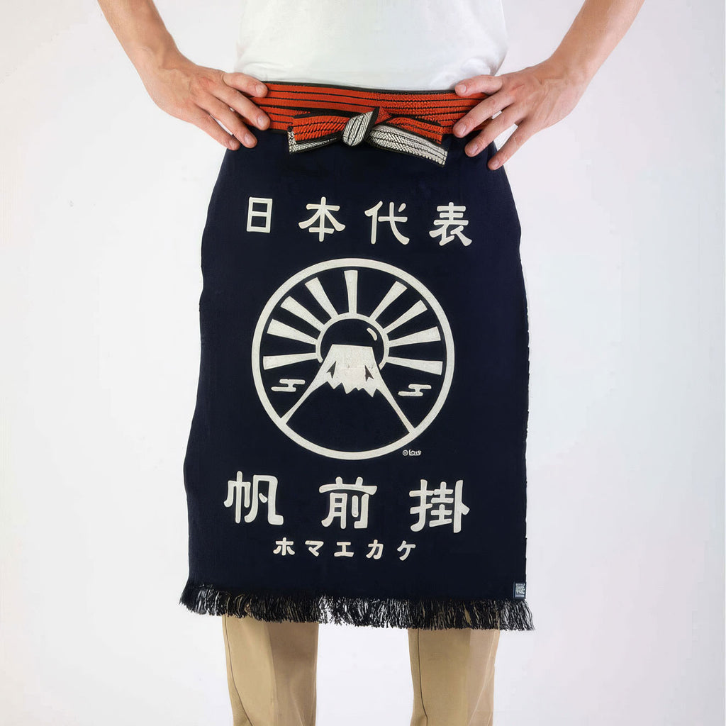 Maekake - die traditionelle japanische Kochschürze