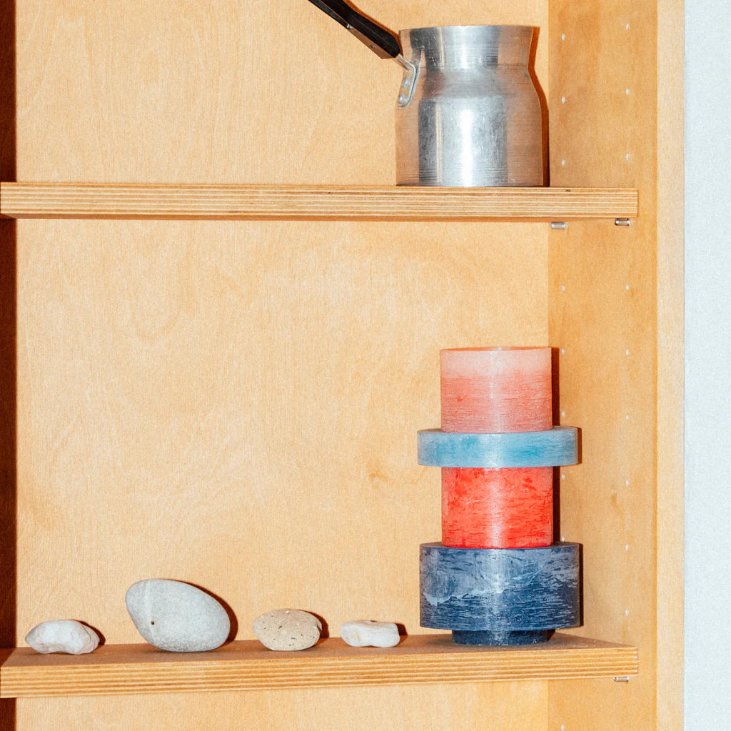 Candl Stack 04 Red & Blue