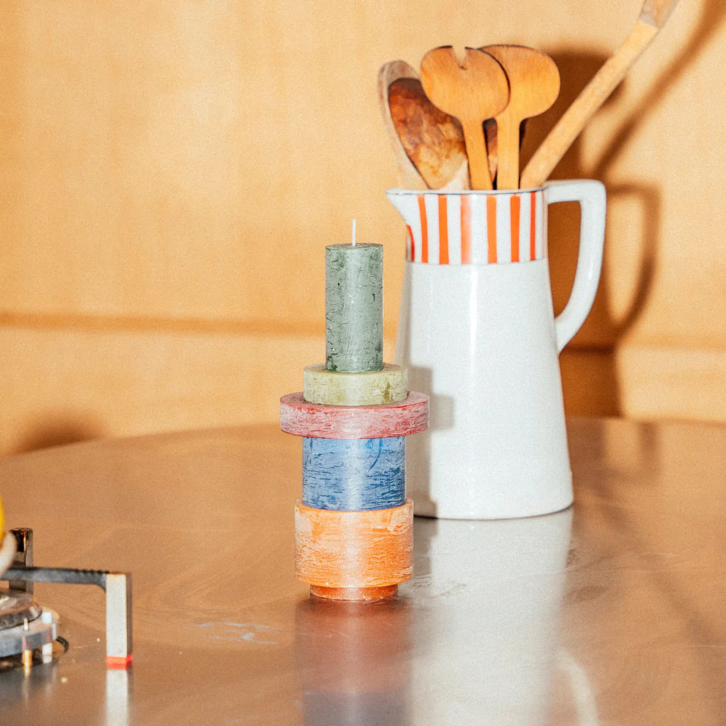 Candl Stack 03 Brown