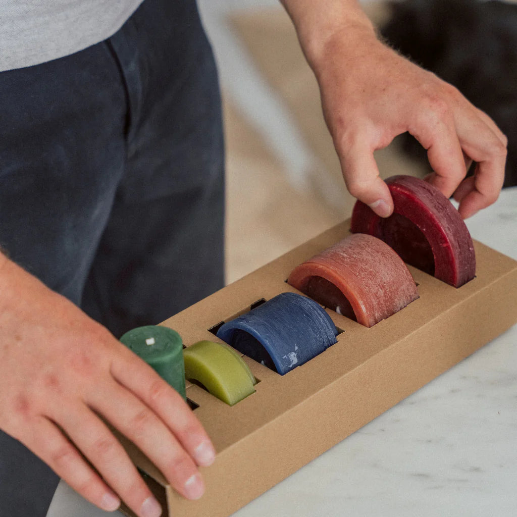 Candl Stack 03 Brown