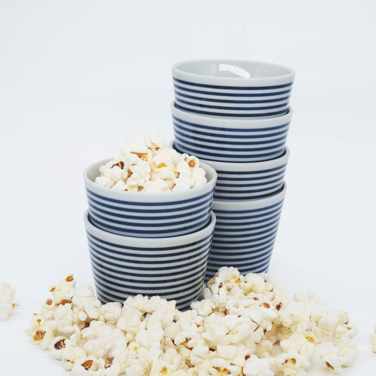 Soba Choko Blaue Ringe