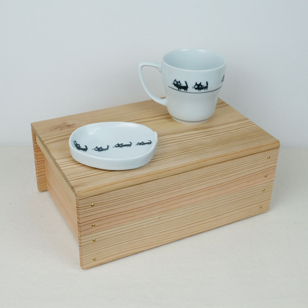 Stapelbox aus Zedernholz