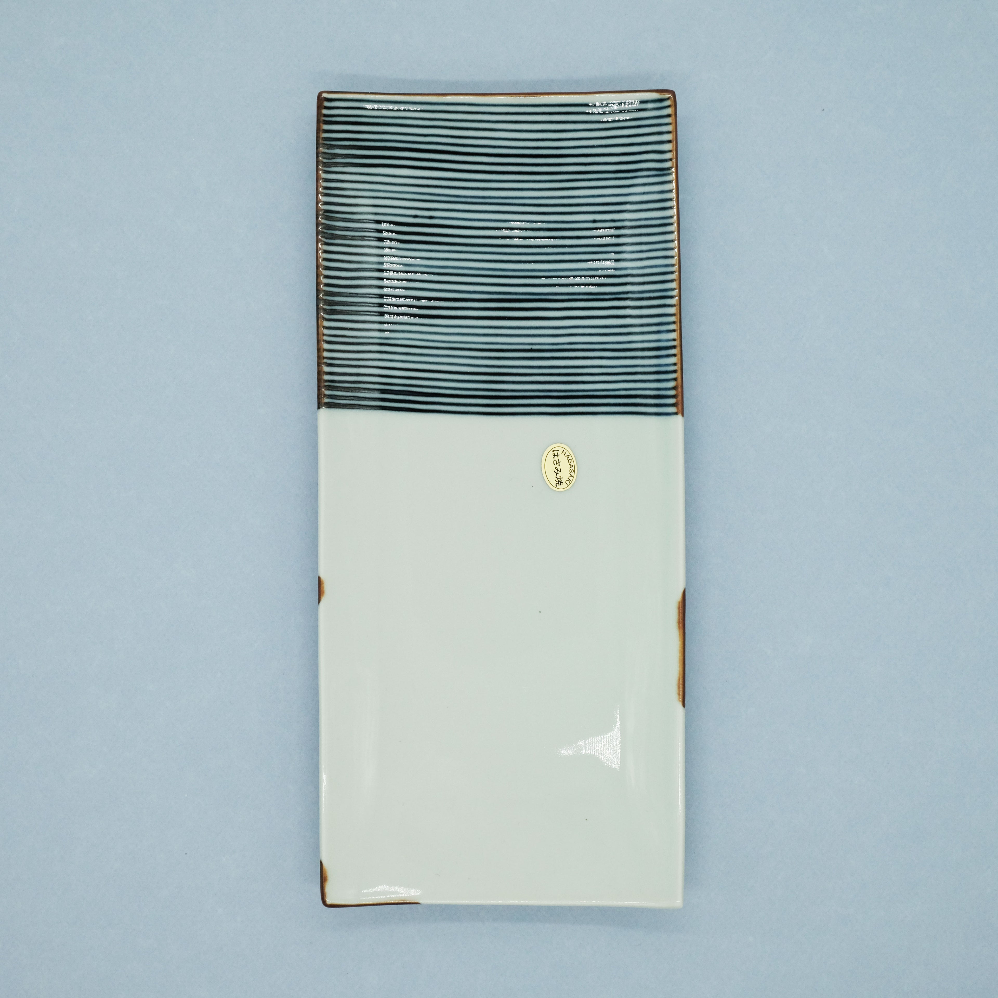 Porzellanteller Half-Line