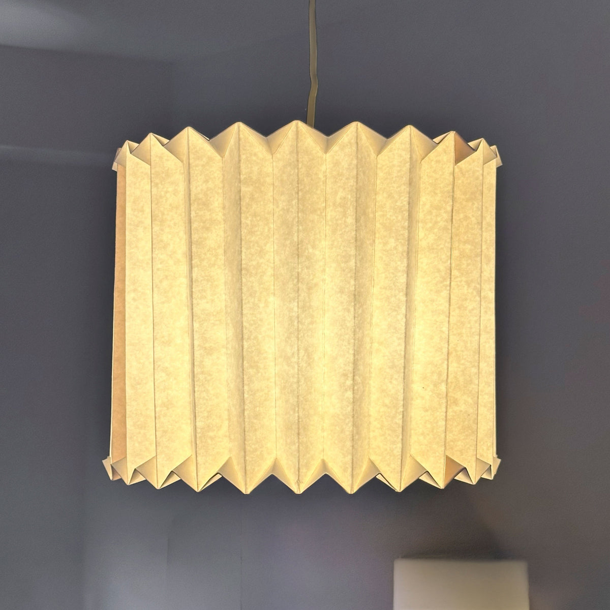 Origami-Lampenschirm/Trommel