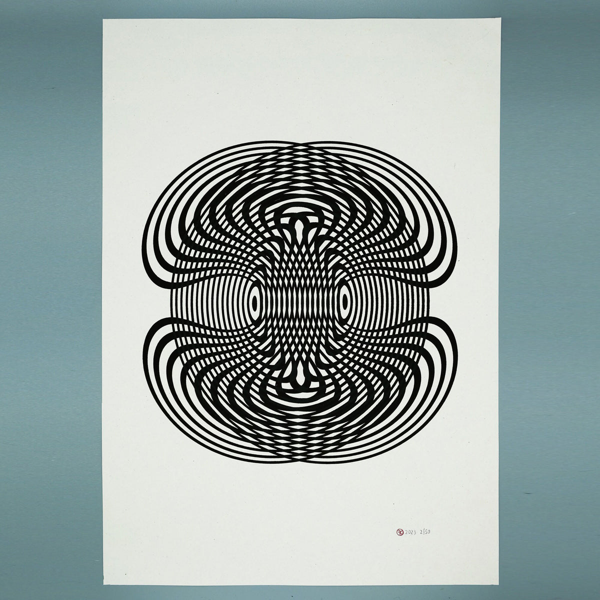 Siebdruck Fugu